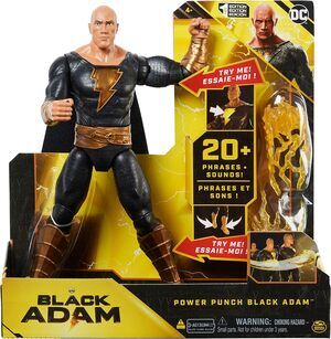 DC Comics Power Punch Black Adam 12-inch Action Figure
